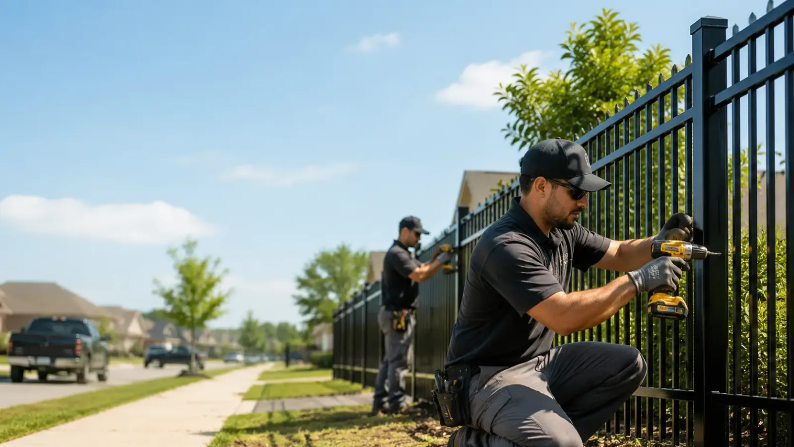 Metal Fence Installation in Nettleton, MS